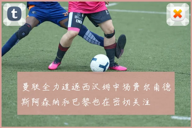 曼联全力追逐西汉姆中场费尔南德斯阿森纳和巴黎也在密切关注